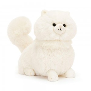 Animals Jellycat Carissa Persian Cat 9.8in x 5.9in x 9.8in Blancos | México 6825USFAC
