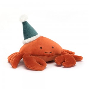 Animals Jellycat Celebration Crustacean Crab 10cm x 16cm x 12cm Naranjas | México 9347GNUAP