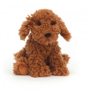Animals Jellycat Cooper Doodle Dog 9.8in x 7.9in x 5.1in Marrom | México 8974QPYAM