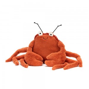 Animals Jellycat Crispin Crab 16cm x 20cm x 10cm Naranjas | México 8520QNBVK