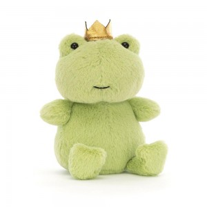 Animals Jellycat Crowning Croaker 15cm x 8cm x 5cm Verdes | México 6740RKSAT