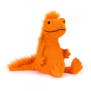Animals Jellycat Cruz Crested Newt 33cm x 10cm x 25cm Naranjas | México 6942RNIEY