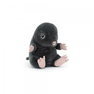 Animals Jellycat Cuddlebud Morgan Mole 16cm x 10cm x 8cm Negros | México 8946AJSRI