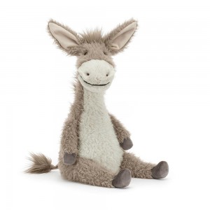 Animals Jellycat Dario Donkey 36cm x 17cm x 15cm Grises | México 6851LJDQW