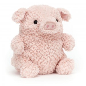 Animals Jellycat Flumpie Pig 20cm x 15cm x 11cm Rosas | México 8265MNYGZ