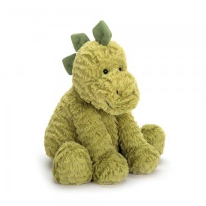 Animals Jellycat Fuddlewuddle Dino 9.1in x 5.1in x 3.5in Verdes | México 3127IXOJV