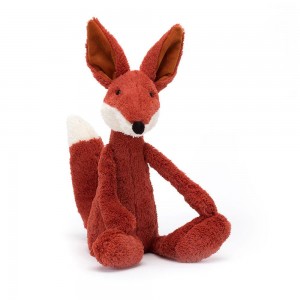 Animals Jellycat Harkle Fox 35cm x 9cm x 9cm Naranjas | México 0362VJLAW
