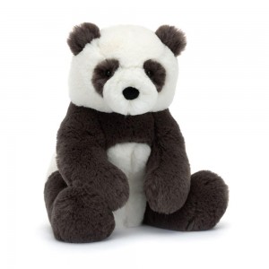 Animals Jellycat Harry Panda Cub 28cm x 14cm x 11cm Negros | México 2684YAREN