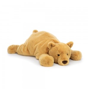 Animals Jellycat Harvey Bear 29cm x 30cm x 64cm Amarillos | México 2069HSGCM