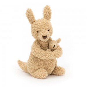 Animals Jellycat Huddles Kangaroo 26cm x 14cm x 12cm Amarillos | México 4892UFGNE