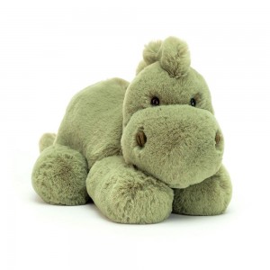 Animals Jellycat Huggady Dino 5.5in x 7.9in x 9.1in Verdes | México 8437LZYJM