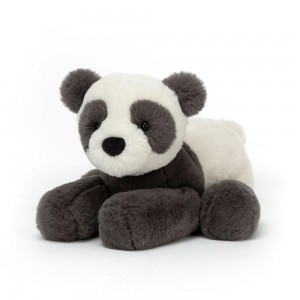 Animals Jellycat Huggady Panda 14cm x 20cm x 23cm Negros | México 8965VBTAX