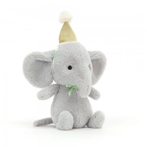 Animals Jellycat Jollipop Elephant 22cm x 9cm x 8cm Grises | México 8075IOCPX