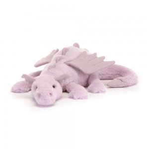 Animals Jellycat Lavender Dragon 12cm x 14cm x 50cm Morados | México 0534AXBPR