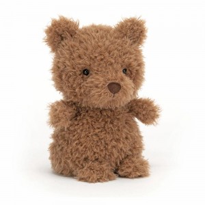 Animals Jellycat Little Bear 18cm x 10cm x 8cm Marrom | México 7458DCOPY