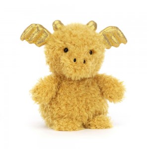 Animals Jellycat Little Dragon 18cm x 10cm x 8cm Amarillos | México 3790JETVM