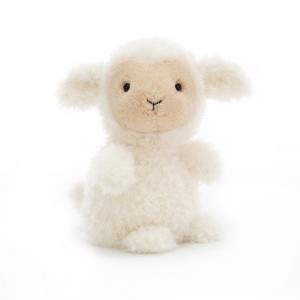 Animals Jellycat Little Lamb 7.1in x 3.9in x 3.1in Blancos | México 1936WCGNF