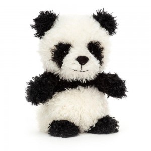 Animals Jellycat Little Panda 18cm x 10cm x 8cm Blancos | México 9740KQHNP
