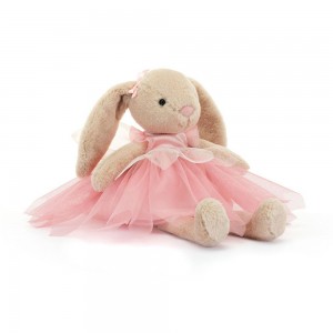 Animals Jellycat Lottie Bunny Fairy 27cm x 7cm x 5cm Beige | México 8973MAJUH
