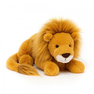 Animals Jellycat Louie Lion 13cm x 14cm x 36cm Amarillos | México 8425CWNHM