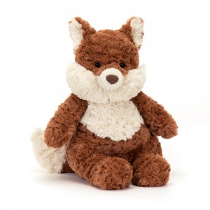 Animals Jellycat Mortimer Fox 26cm x 12cm x 8cm Naranjas | México 4217RXBAZ