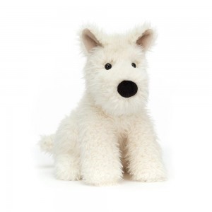 Animals Jellycat Munro Scottie Dog 9.8in x 5.9in x 5.5in Blancos | México 7012SFABH