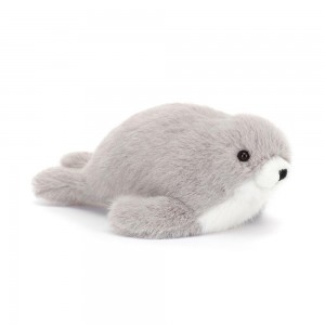 Animals Jellycat Nauticool Seal 6cm x 5cm x 17cm Grises | México 7468UZSOV