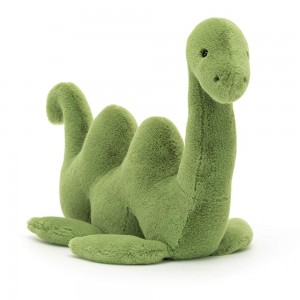 Animals Jellycat Nessie Nessa 23cm x 6cm x 35cm Verdes | México 8023ZCTXL