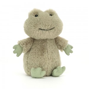 Animals Jellycat Nippit Frog 14cm x 7cm x 6cm Verdes | México 2519RIMOS