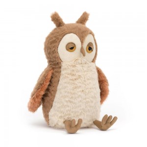 Animals Jellycat Oakley Owl 28cm x 11cm x 12cm Marrom | México 1950LBPTY