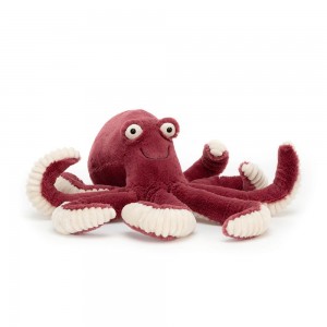Animals Jellycat Obbie Octopus 32cm x 9cm x 9cm Rojos | México 3815VUFKT