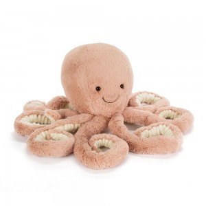 Animals Jellycat Odell Octopus 47cm x 19cm x 19cm Naranjas | México 8612FIWJO