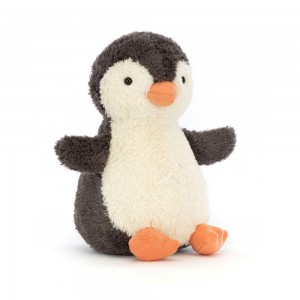 Animals Jellycat Peanut Penguin 24cm x 12cm x 11cm Negros | México 4905OWEGB