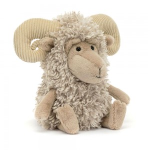 Animals Jellycat Ramsley Sheep 13in x 5.1in x 5.5in Beige | México 3648VGLUY