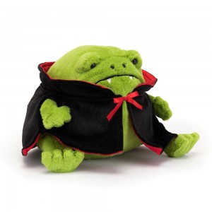 Animals Jellycat Ricky Rain Frog Vampire 15cm x 16cm x 18cm Verdes | México 4536VPUFL