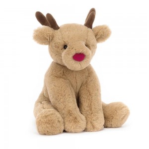 Animals Jellycat Romi Reindeer 22cm x 12cm x 15cm Marrom | México 2951BFKYA