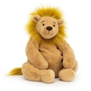 Animals Jellycat Rumpletum Lion 27cm x 21cm x 22cm Amarillos | México 0312UBZNJ