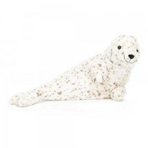 Animals Jellycat Sigmund Seal 19cm x 11cm x 33cm Blancos | México 8236WORYH