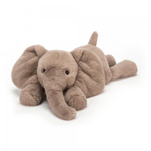 Animals Jellycat Smudge Elephant 13cm x 11cm x 24cm Grises | México 3067MRJCE