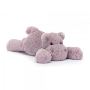 Animals Jellycat Smudge Hippo 13cm x 11cm x 24cm Morados | México 1457INCLM