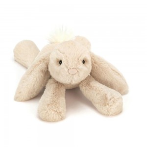 Animals Jellycat Smudge Rabbit 13cm x 11cm x 24cm Beige | México 6327QCUVH
