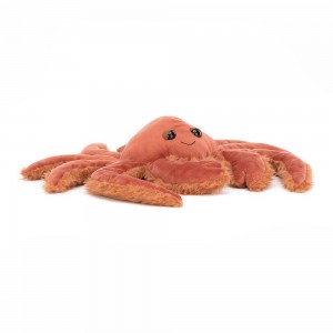 Animals Jellycat Spindleshanks Crab 10cm x 40cm x 36cm Naranjas | México 6378IZLEN