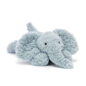 Animals Jellycat Tumblie Elephant 15cm x 11cm x 36cm Azules | México 1423YSEDW