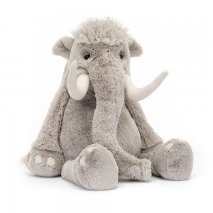 Animals Jellycat Viggo Mammoth 49cm x 17cm x 16cm Grises | México 2109SNOIG