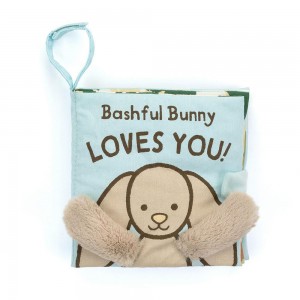 Baby & Books Jellycat Bashful Bunny Loves You Book 15cm x 15cm x 5cm Beige | México 9204WHPQI