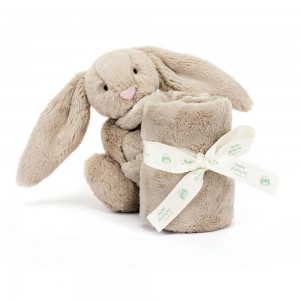 Baby & Books Jellycat Bashful Bunny Soother 15cm x 34cm x 34cm Beige | México 5408YRIME