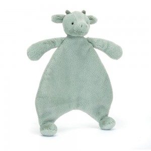 Baby & Books Jellycat Bashful Dragon Comforter 27cm x 20cm x 7cm Verdes | México 6809NEIBC