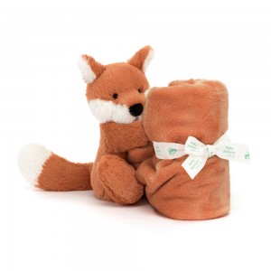 Baby & Books Jellycat Bashful Fox Cub Soother 15cm x 34cm x 34cm Naranjas | México 3184RACGX
