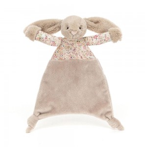 Baby & Books Jellycat Blossom Bunny Comforter 22cm x 18cm x 7cm Beige | México 7963PEWZQ