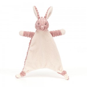 Baby & Books Jellycat Cordy Roy Baby Bunny Comforter 25cm x 18cm x 8cm Rosas | México 5873TCOUD